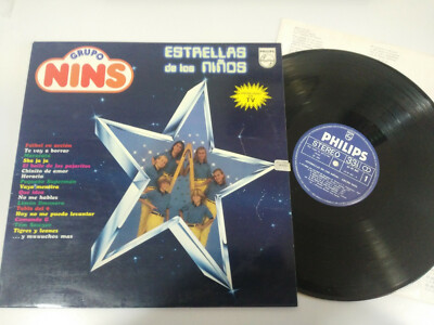 Grupo NINS Estrellas de los Niños LP Vinilo 12'' 1981 Philips vg/vg