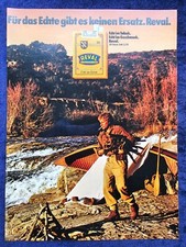 Reval ohne Filter Zigaretten, originale Werbung aus 1978