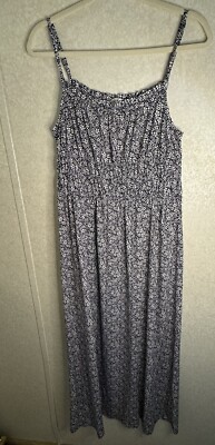 print dresses for summer dowerme Women Puff Short Sleeve Floral Boho Tiered Ruffle Maxi Dress This floral design features NWT Sz 0 Sam upload-20250113-NZ Color:Indigo/White
