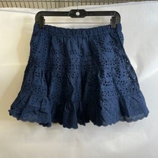 ALTAR'D STATE Karleen Mini Skirt Women's Size S Dress Blues