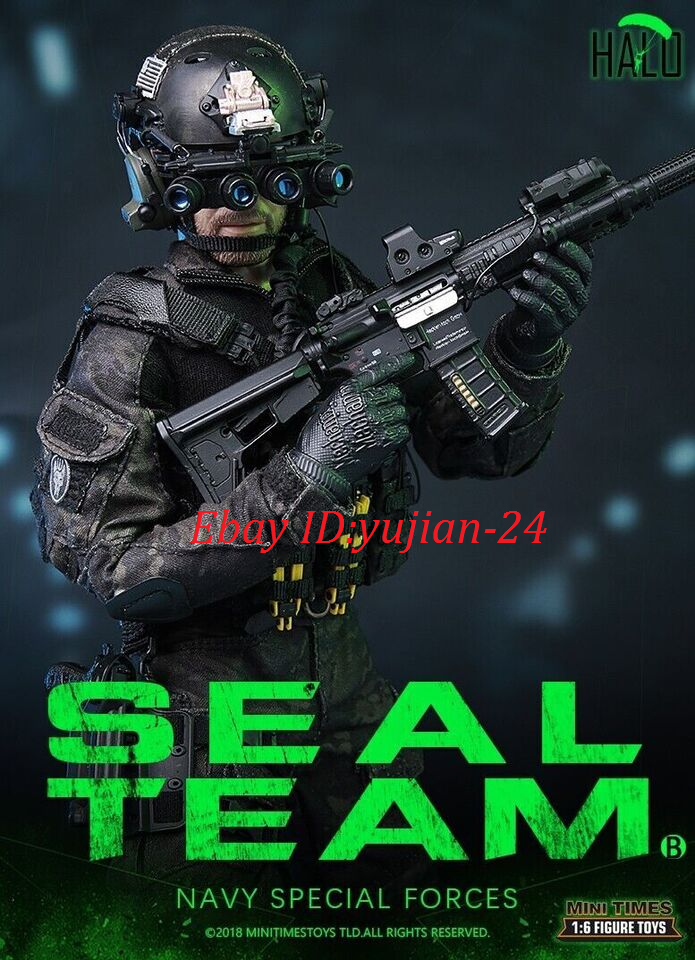 1/6 Mini Times M013 Navy Special Forces Seal Team HALO W/K-9 Dog