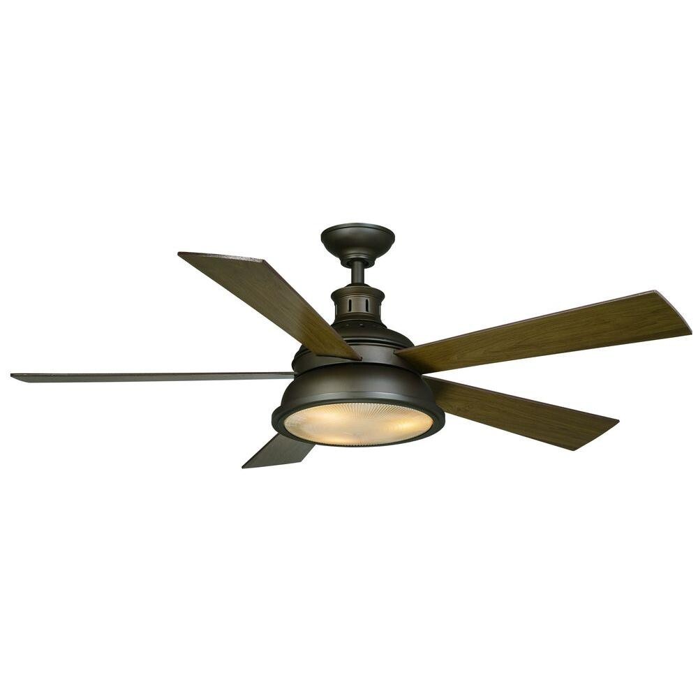 Hampton Bay YG305-ORB Marlton 52 in. Oil-Rubbed Bronze Ceiling Fan