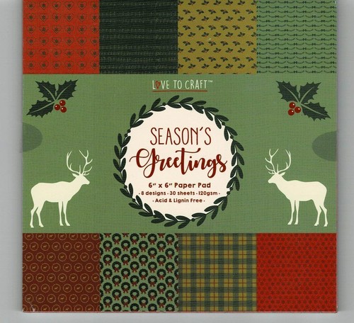 **SAMPLE PACKS ** GREAT SELECTION CHRISTMAS PAPERS FOR CARDS & CRAFT - 8 THEMES - Picture 7 of 17