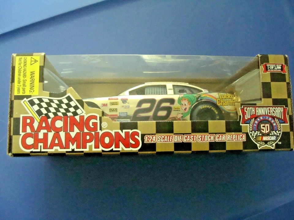 Ford #26 Johnny Benson - Lucky Charms Trix 1998 - escala 1:24 - campeones de carreras Foto 2 de 4