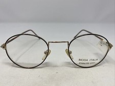 Moda Italia 107 Col.96 18KGP 45-20-140 Gold Full Rim Eyeglasses Frame BB67