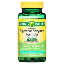 Spring Valley Daily Detox & Cleansing Support Formula Veg.Capsules, 60 Count