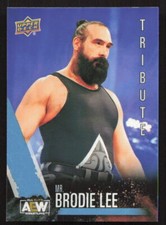 2021 Upper Deck AEW Mr. Brodie Lee #60 Card