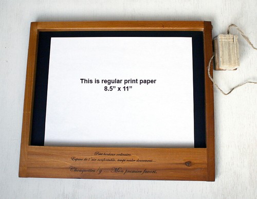 Vintage Style Wood Chalk Board Blackboard Memo Message Board (On Sale) - Picture 4 of 4