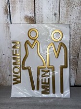 Bathroom Plastic Signboard Hotel Office Restaurant Men Women Toilet Display bd1