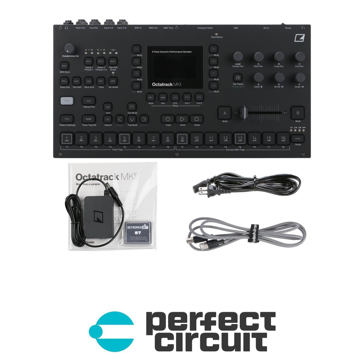 Elektron Octatrack MkII Performance (Black) SAMPLER - USED  