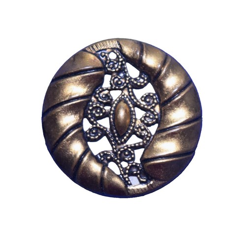 ♥ Antique Victorian Buttons Horn With Cut Steel Set of 6 Shank | eBay