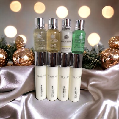 Molton Brown Orange Bergamot & Natura Bisse Orange Tangerine 8 Piece Travel Set