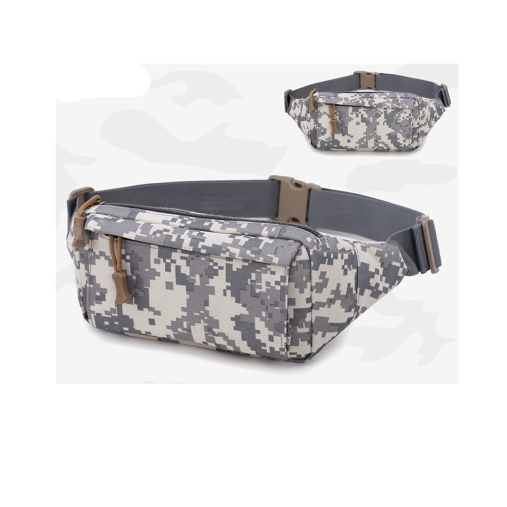 Men Waist Bag Tactical Nylon Fanny Pack Military Molle Travel Hip Belt