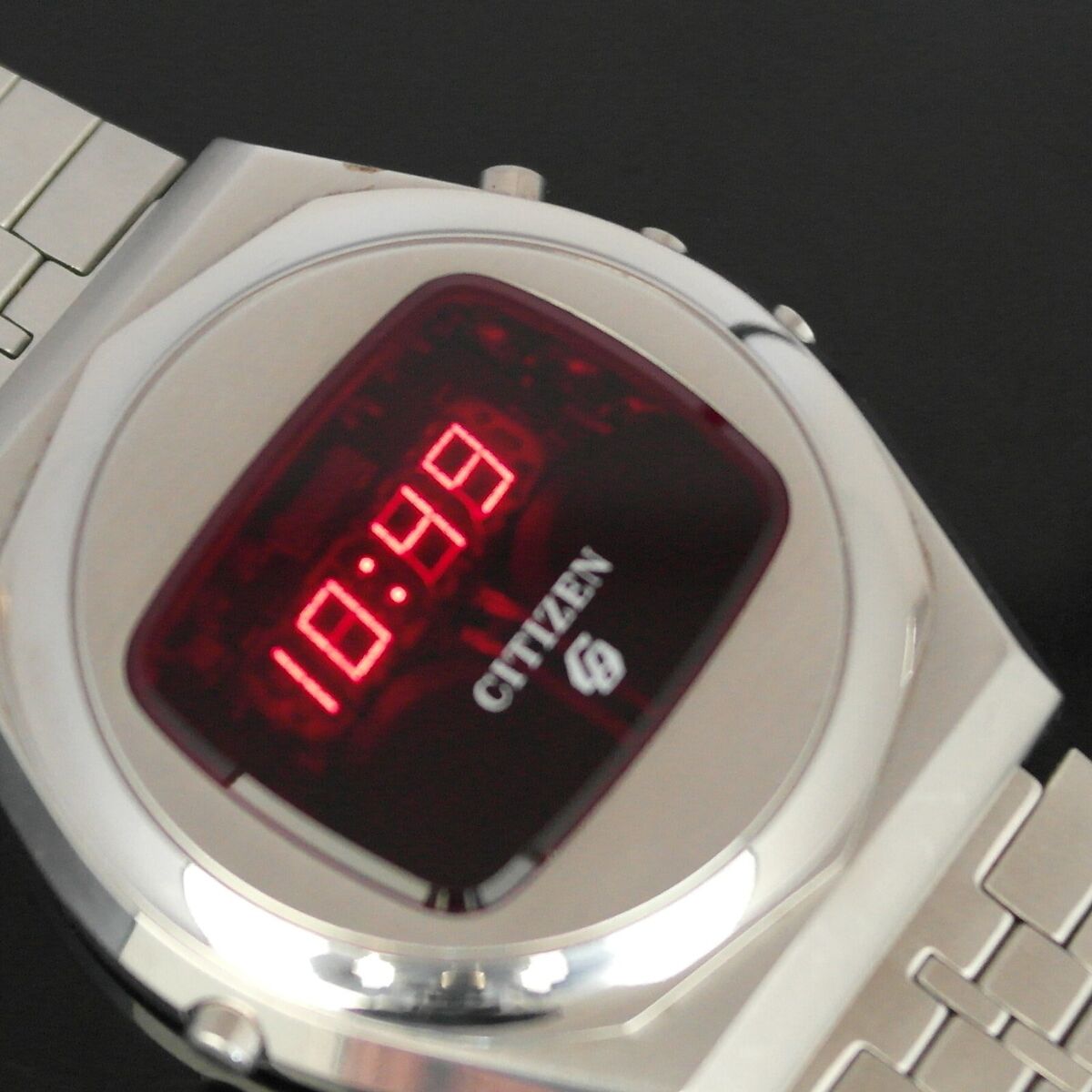 時計 CITIZEN INDEPENDENT GSD LED Vintage Digital-Red LED-Men's CITIZEN 4-095332Y Quartz 1976 Month