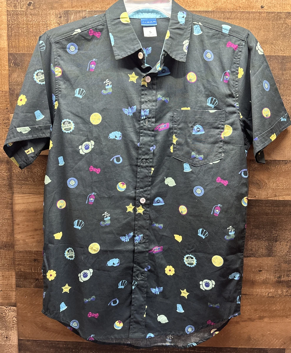 Pixar button sale up shirt