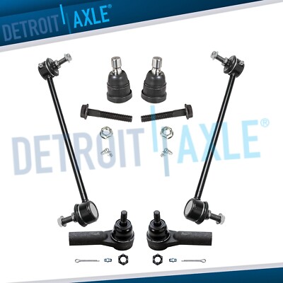 Front Lower Ball Joint Tie Rod Sway Bar for 2005-09 Ford Escape Tribute Mariner