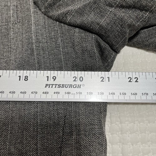 Christian Dior Blazer Mens 42 Gray Double Breasted Lined Sports Jacket - Bild 5 von 13