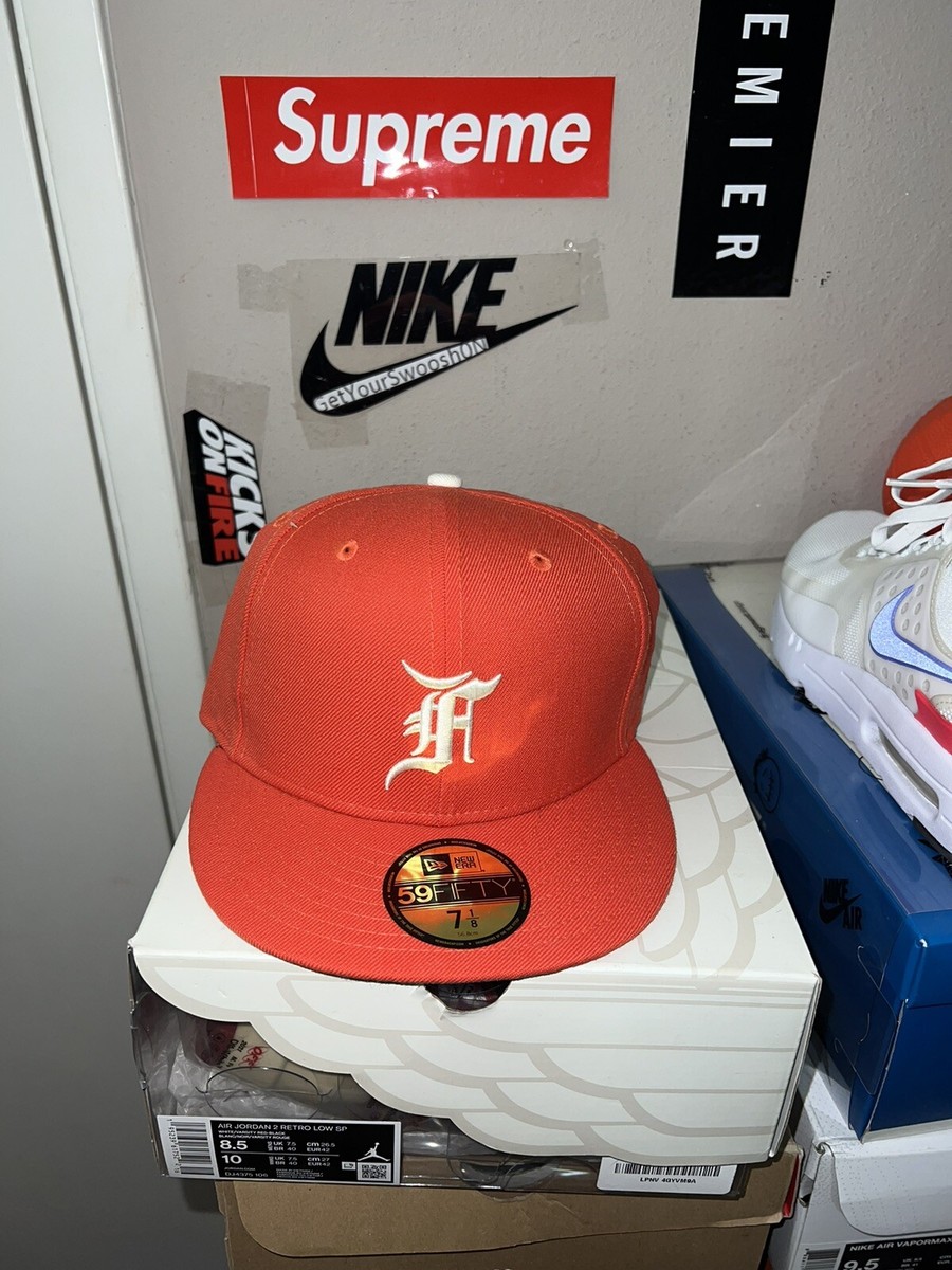 FOG Fear of God x New Era MLB Essentials 59Fifty Orange