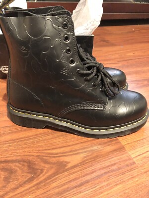 BAPE X Dr. Martens 8-Hole Boot 1460 Black A Bathing Ape | eBay