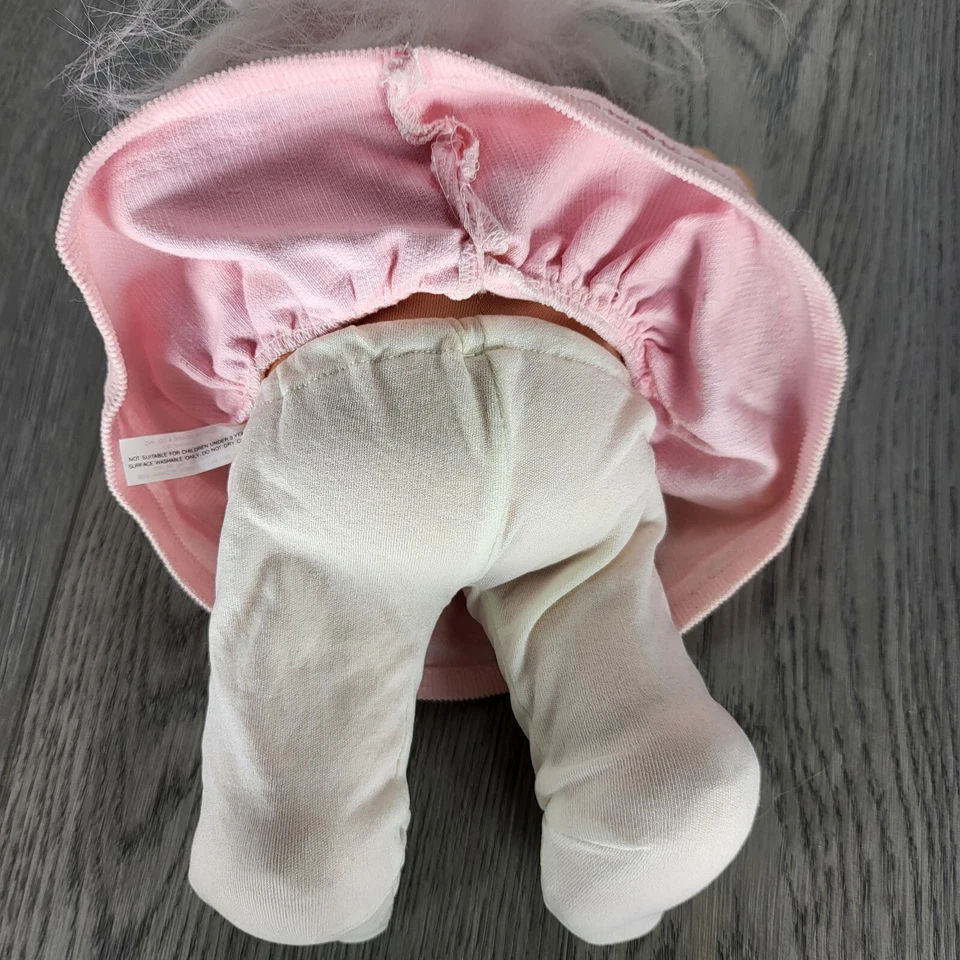 Muñeca Russ Troll Niños 12" Felpa Cabello Desteñido Vestido Rosa Con Conjunto Marinero De Colección Foto 3 de 4