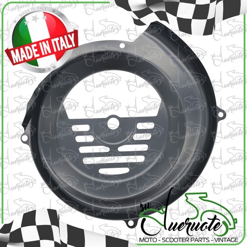 COPRIVENTOLA VOLANO NERO PER VESPA 50 SPECIAL N L R SS 90 125 PRIMAVERA ET3 APE - Foto 3 di 4