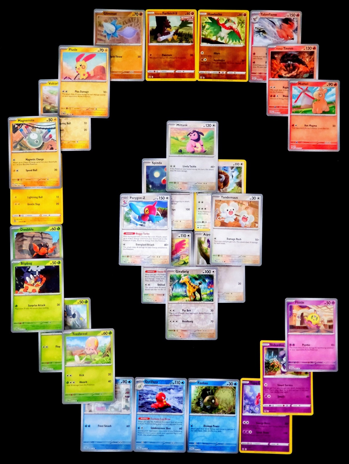 105 Pokémon-Karten Sammlung - 1x V/GX/VMAX + 15x Seltene Holos, Garantiert Keine Dopplungen