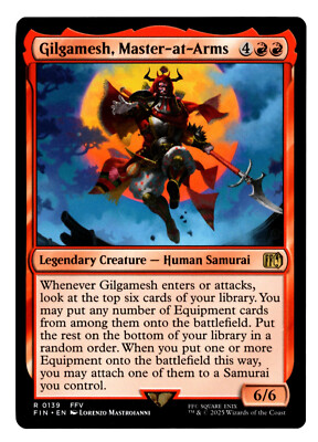MTG | Gilgamesh, Master-at-Arms | Final Fantasy | NM | EN