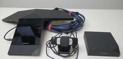 Set Polycom RealPresence Trio 8800 Konferenztelefon, Webcam, Visual+ Mediahub