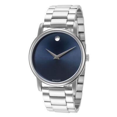 Movado Men's Classic 39mm Quartz Watch 2100015