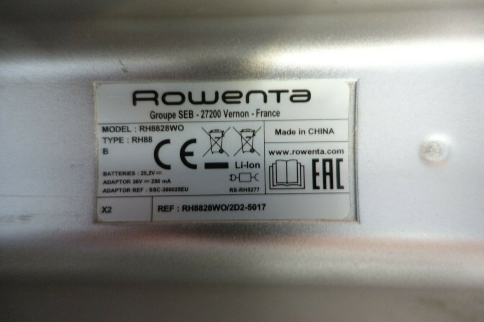 Batteria Rowenta X Force Flex Rowenta RH8929 Air Force Extreme Silence | Il Miglior Aspirapolvere Batteria Rowenta Air Force