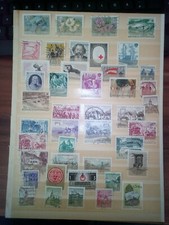 Autriche Austria lot de timbres sellos timbres