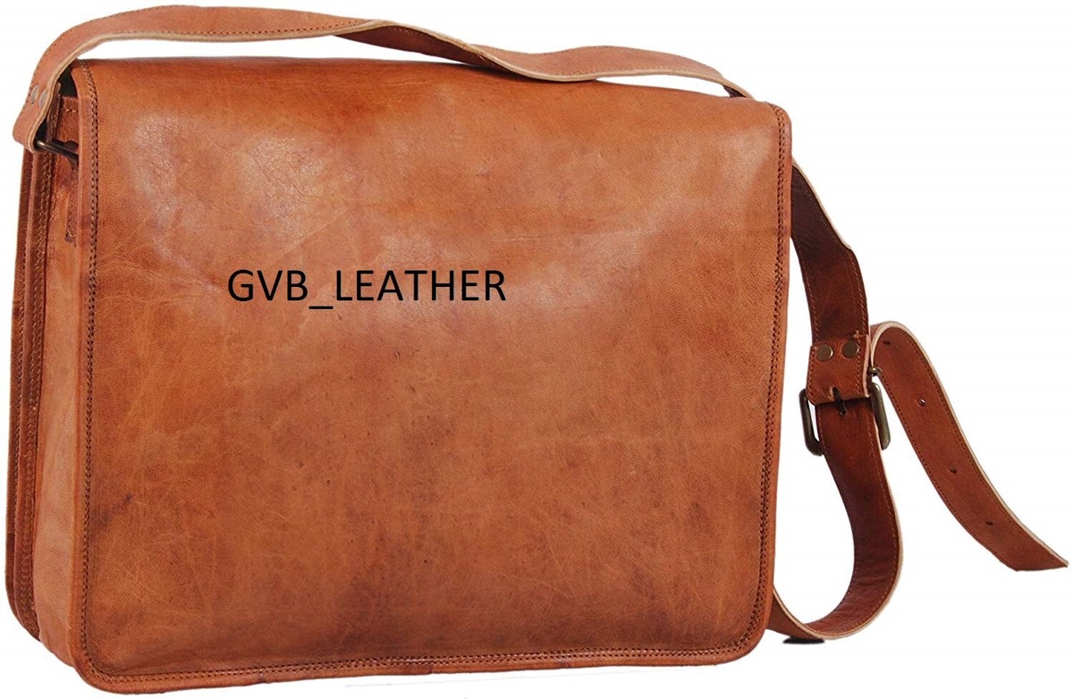 Borsa da uomo in vera pelle vintage per laptop fatta a mano Borsa da uomo in vera pelle vintage per laptop fatta a mano