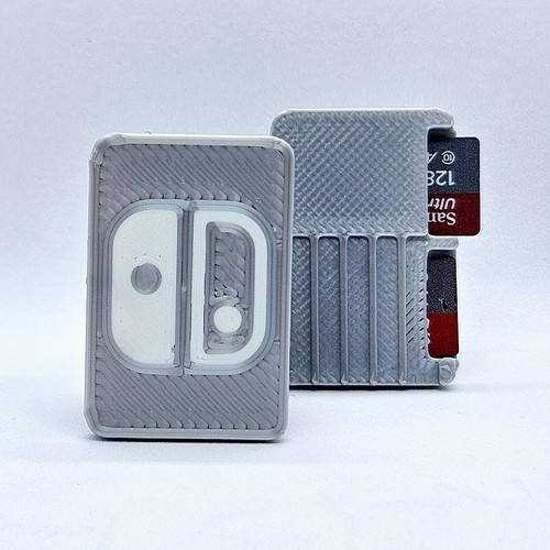 Nintendo Switch Game Cart Dual Micro SD Card Holder - Picture 15 of 16