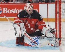 Team Canada Zachary Fucale  Signed Autographed 8x10 Photo COA