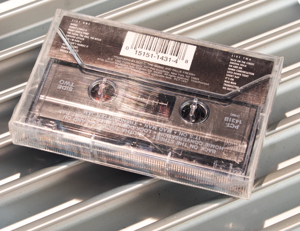 Ron C - Back On The Street (Cassette Tape, 1992, Profile) PCT-1431 NEW/SEALED! - Image 2 of 2