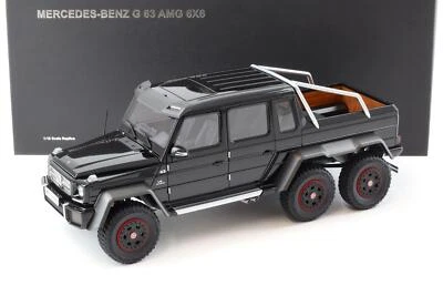 1:18 AUTOart 2013 Mercedes G63 AMG 6x6 Designo negro brillante 76306