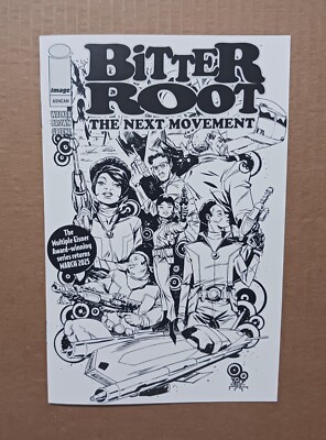 BITTER ROOT THE NEXT MOVEMENT ASHCAN EDITION COMIC NEAR MINT