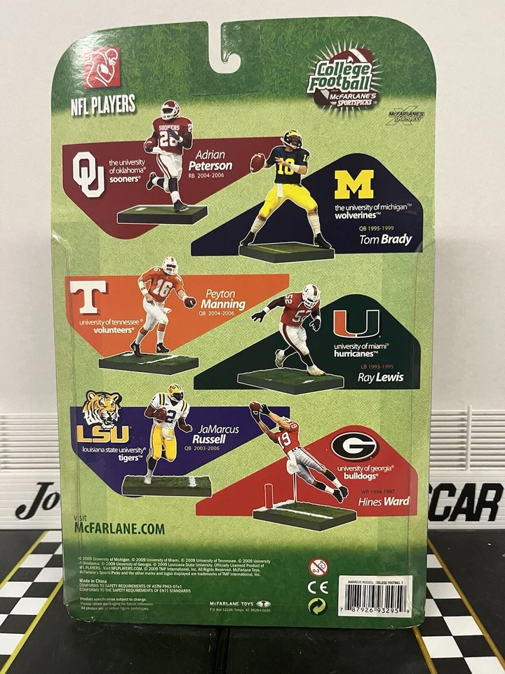 McFARLANE’S Sportspicks NFL LSU Tigers JAMARCUS RUSSELL - Image 3 of 4