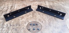 CORRECT Black Rack Ears for E-mu Emax II Rack with the CORRECT Screws