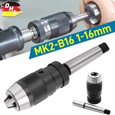 1-16 mm MK2-B16 Bohrfutter Schnellspannbohrfutter Bohrfutterdorn Drehwerkzeug DE