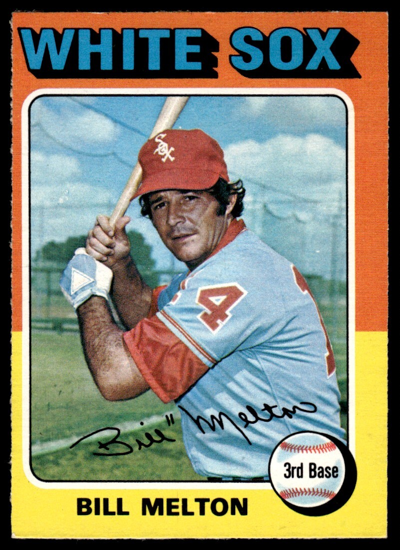 1975 O-Pee-Chee Bill Melton Chicago White Sox #11 R26
