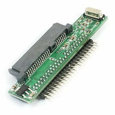 7 15 Pin SATA SSD HDD Female to 2.5" 44Pin IDE Male Adapter for Laptop