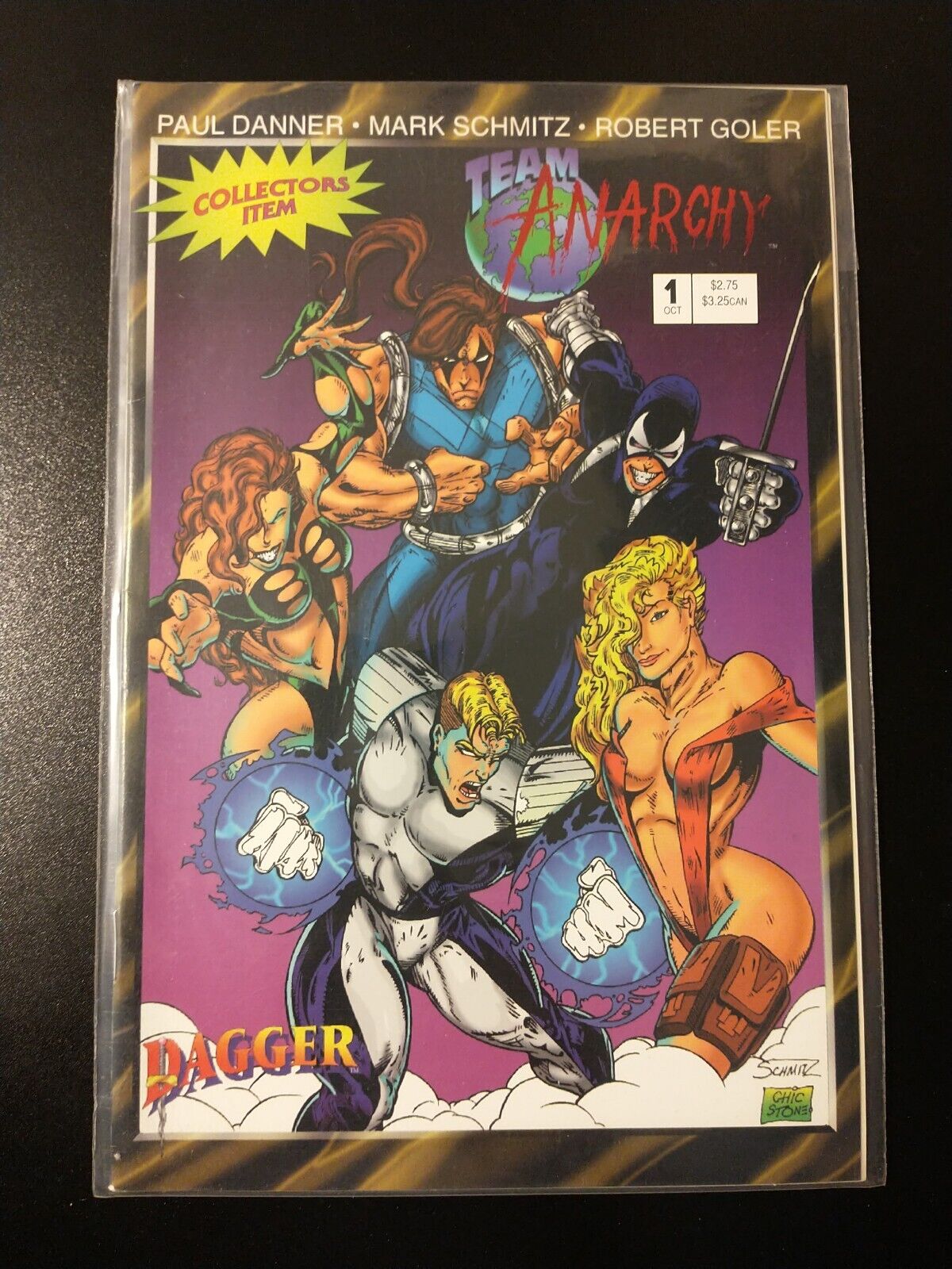 TEAM ANARCHY #1 (1993 DAGGER Comics) Comic Book