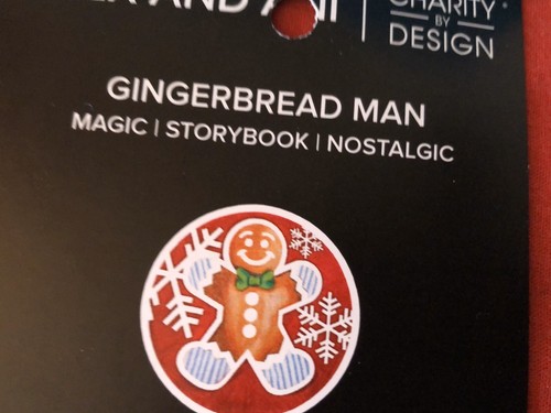 ALEX & ANI RED GINGERBREAD MAN GOLD TONE BRACELET STORYBOOK NOSTALGIC MAGIC - Picture 6 of 9