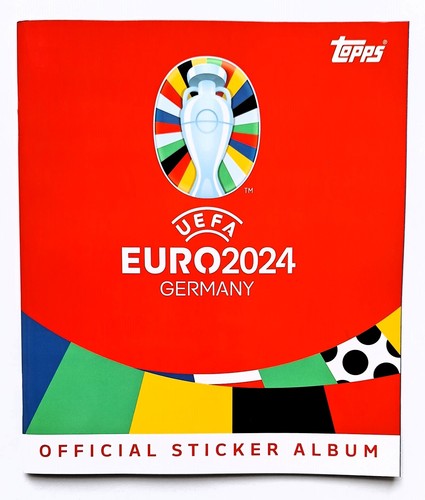 Topps UEFA EURO 2024 - 20 bolsas edición suiza pegatinas + álbum vacío Suiza - Imagen 2 de 5