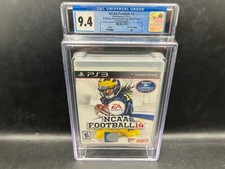 NCAA Football 14 PS3 EA Experience Fanatics CGC 9.4 A+ FACTORY SEALED WATA VGA