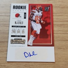 2017 Panini Contenders Football Cards Checklist 50