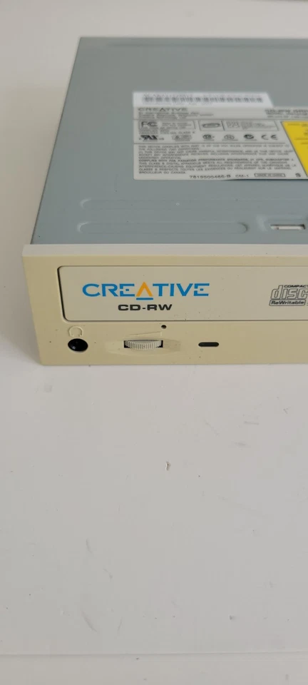 CREATIVE CDRW DRIVE, Model RW1210E - Image 2 of 4