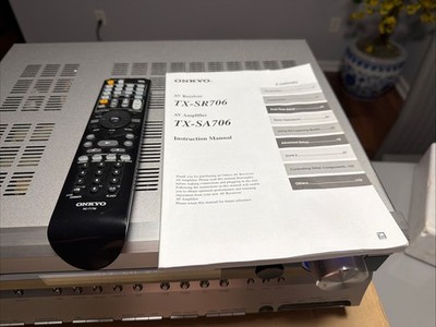 ONKYO TX-SR706 High Power AV Receiver | eBay