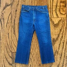 Vintage 80  s Levi  s 517 Orange Tab Jeans